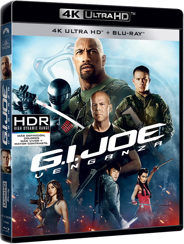 G.I. Joe: La Venganza Ultra HD Blu-ray 2