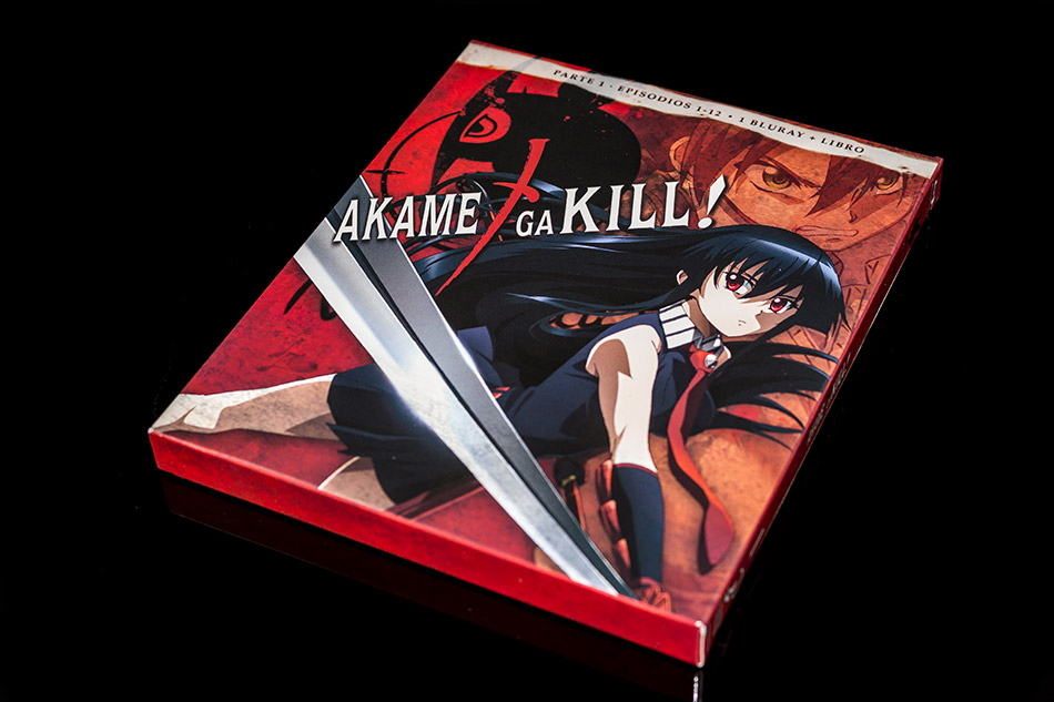 Fotografías de la edición coleccionistas de Akame ga Kill! Parte 1 en Blu-ray 1