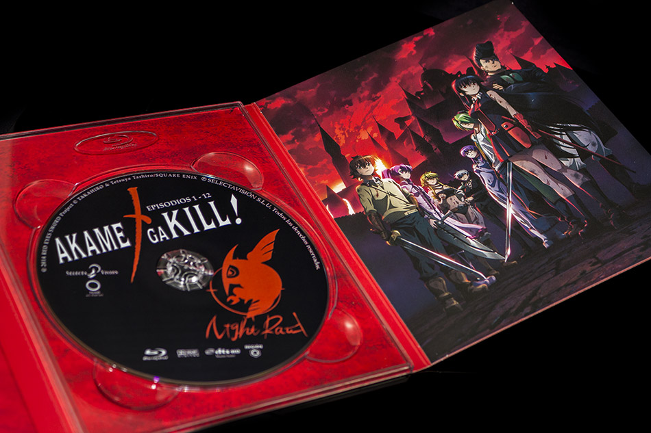 Fotografías de la edición coleccionistas de Akame ga Kill! Parte 1 en Blu-ray 12