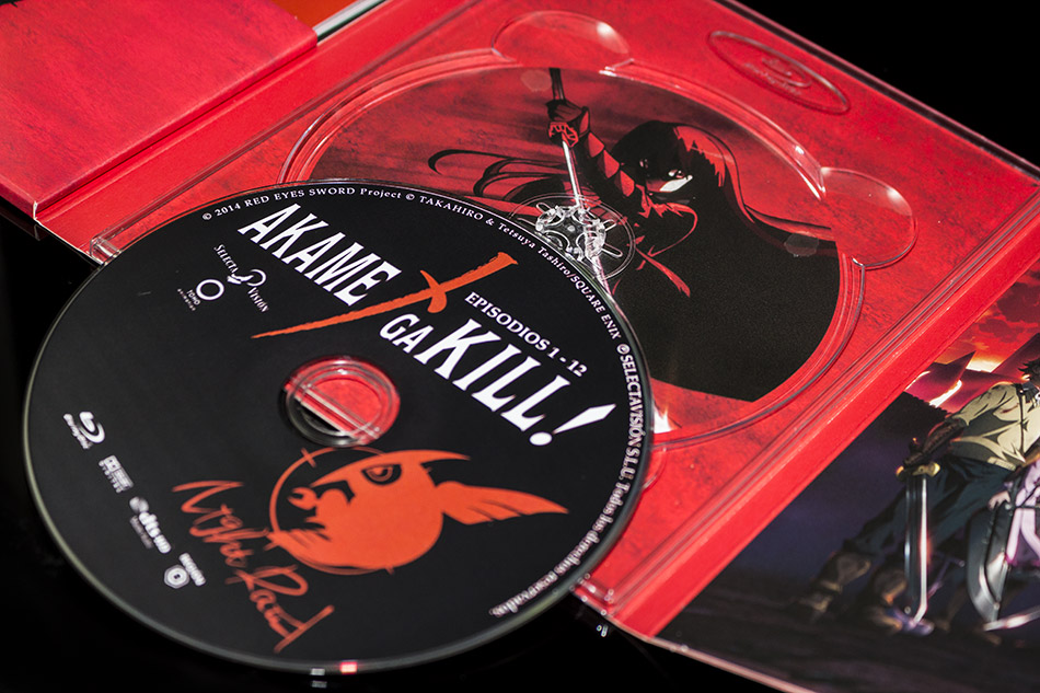 Fotografías de la edición coleccionistas de Akame ga Kill! Parte 1 en Blu-ray 13