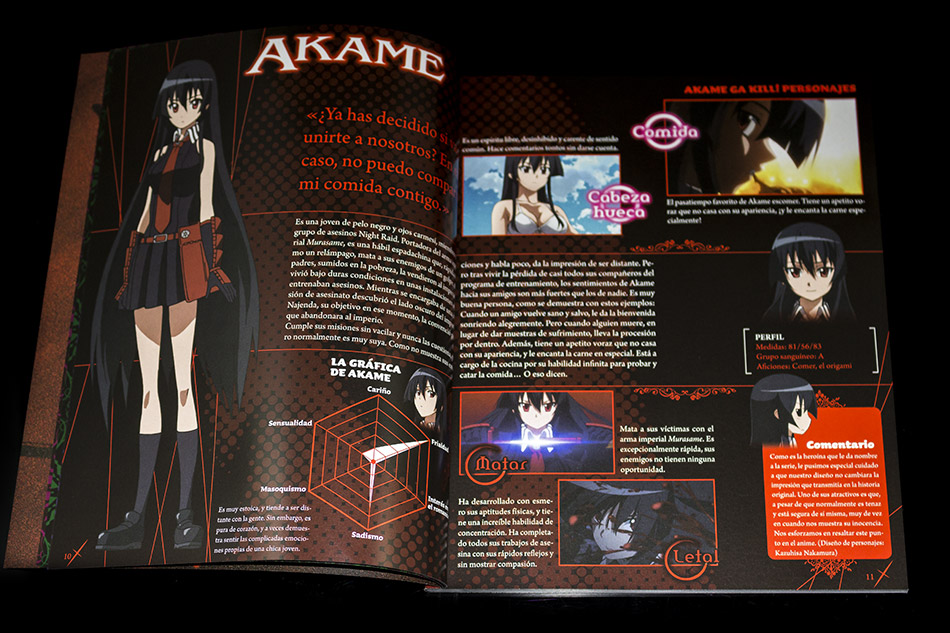 Fotografías de la edición coleccionistas de Akame ga Kill! Parte 1 en Blu-ray 17