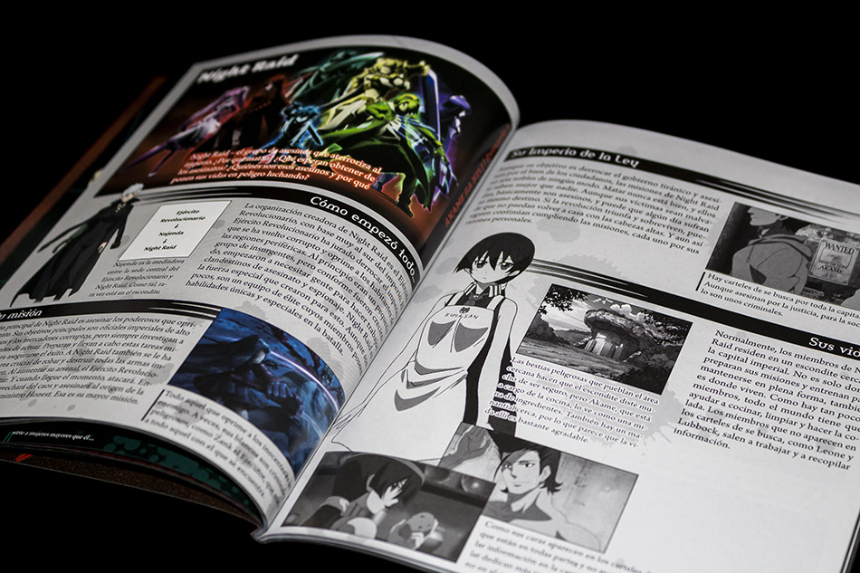Fotografías de la edición coleccionistas de Akame ga Kill! Parte 1 en Blu-ray 20