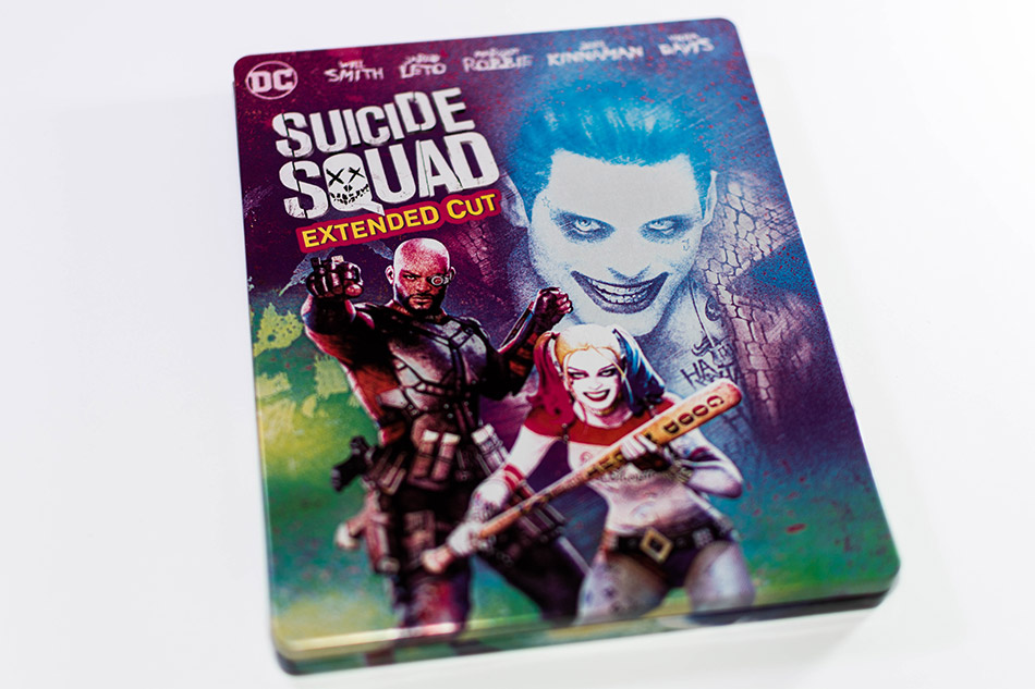 Fotografías del Steelbook de Escuadrón Suicida en Blu-ray 4