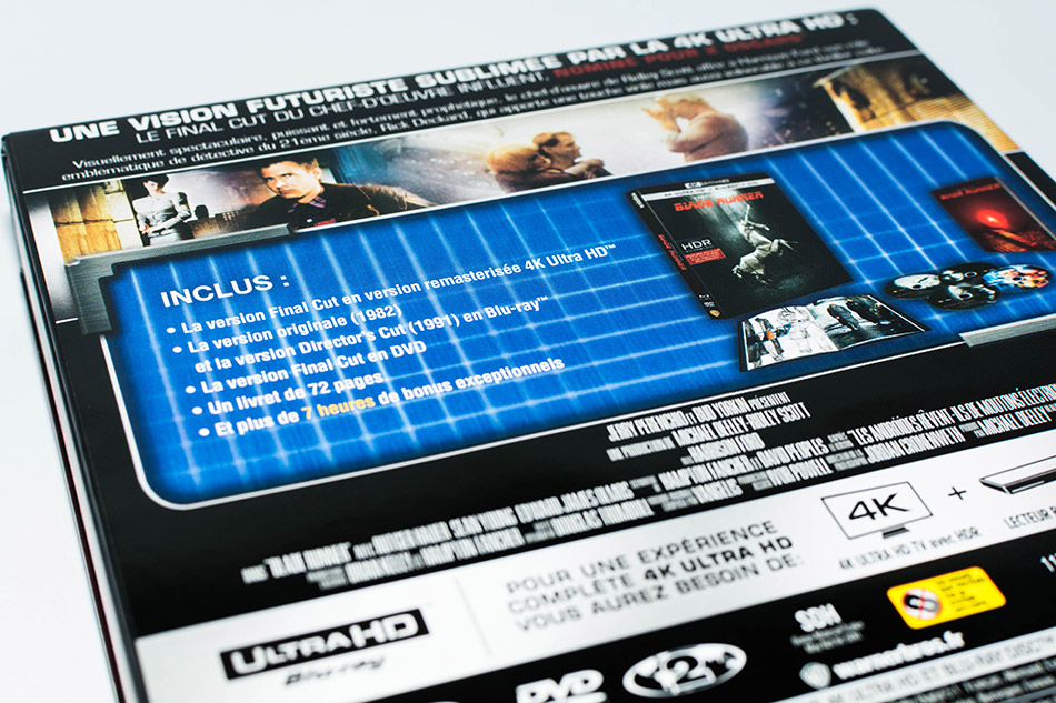 Fotografías del Digipak de Blade Runner en UHD 4K (Francia) 7