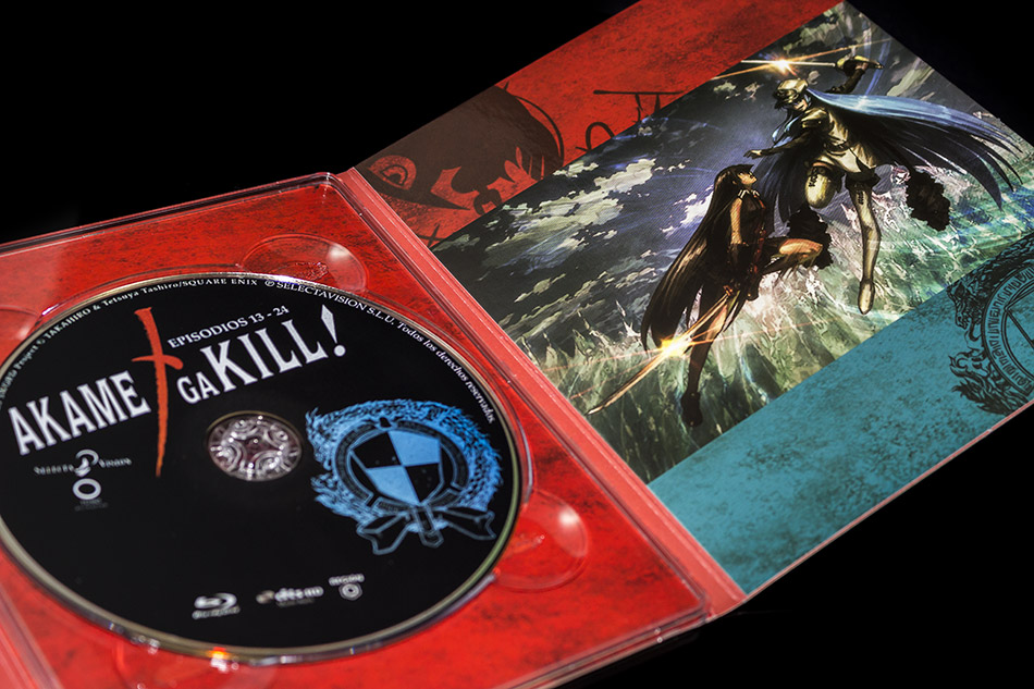 Fotografías de la edición coleccionistas de Akame ga Kill! Parte 2 en Blu-ray 12