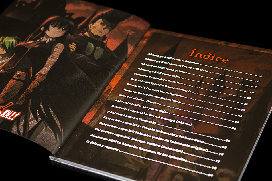 Fotografías de la edición coleccionistas de Akame ga Kill! Parte 2 en Blu-ray 15