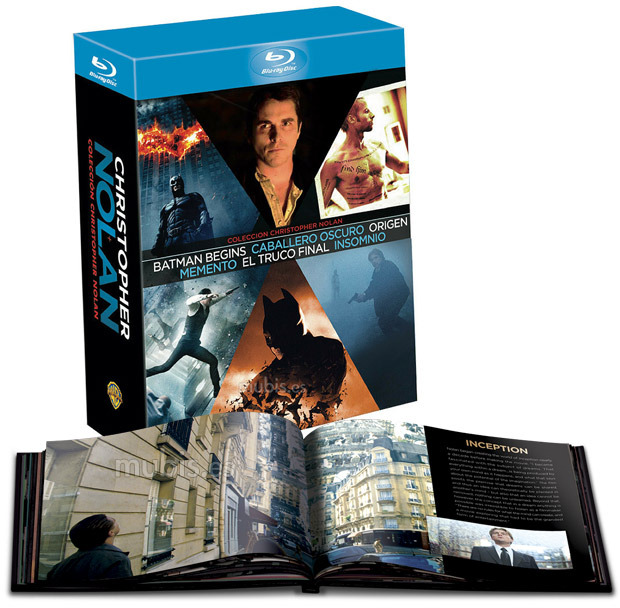 Colección Christopher Nolan con seis películas en Blu-ray