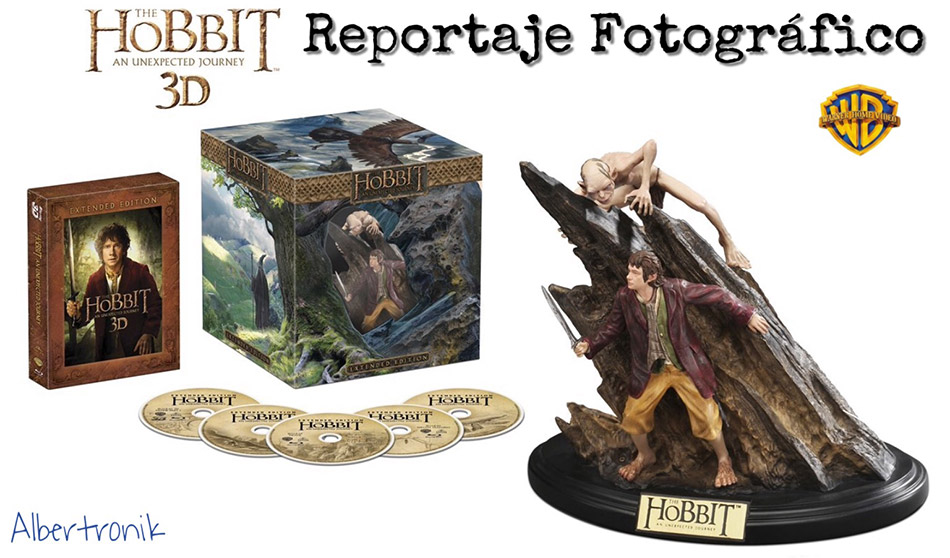 Fotografías de edición coleccionista de El Hobbit: Un Viaje Inesperado en Blu-ray 3D (Alemania) 1