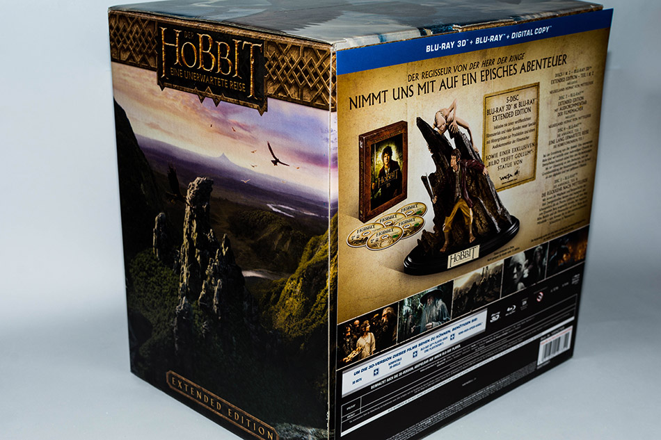 Fotografías de edición coleccionista de El Hobbit: Un Viaje Inesperado en Blu-ray 3D (Alemania) 6