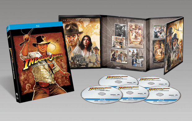 Oferta: Digipak con la colección Indiana Jones en Blu-ray 1