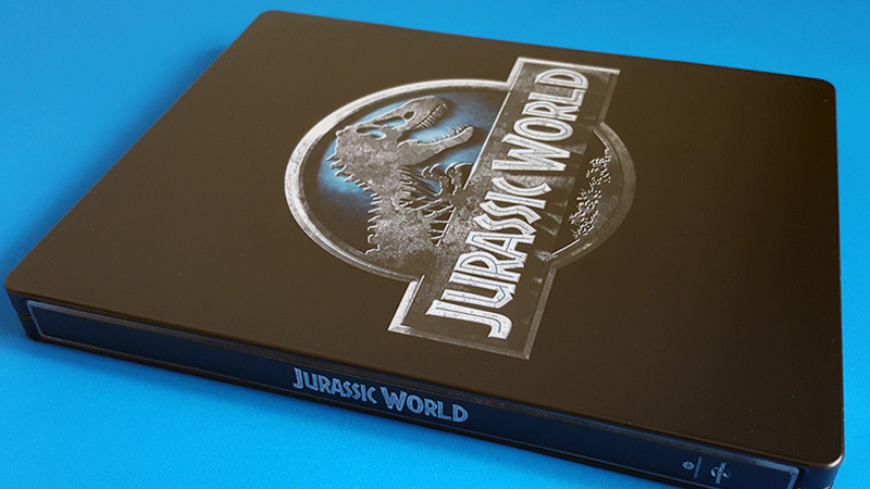 Fotografías del Steelbook de Jurassic World en Blu-ray (Italia)