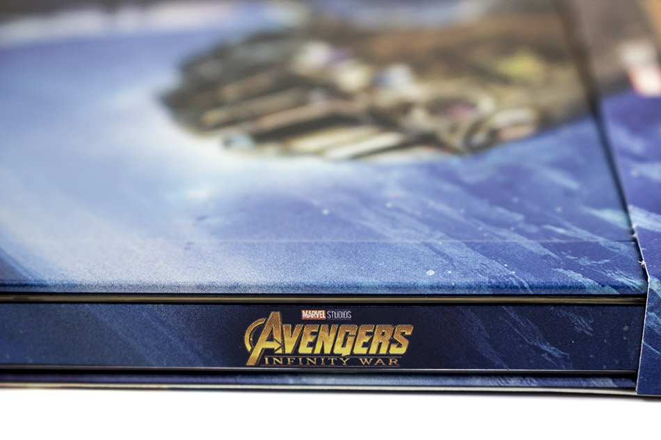 Fotografías del Steelbook de Vengadores: Infinity War en Blu-ray 3D y 2D 4
