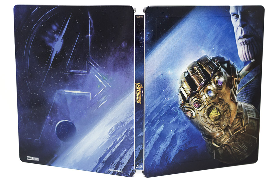 Fotografías del Steelbook de Vengadores: Infinity War en Blu-ray 3D y 2D 13