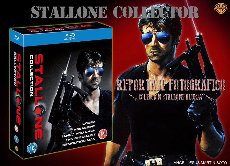Fotografías del pack Stallone Collection en Blu-ray (UK) 1