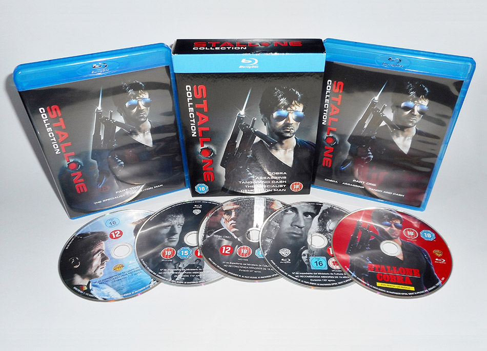 Fotografías del pack Stallone Collection en Blu-ray (UK) 17
