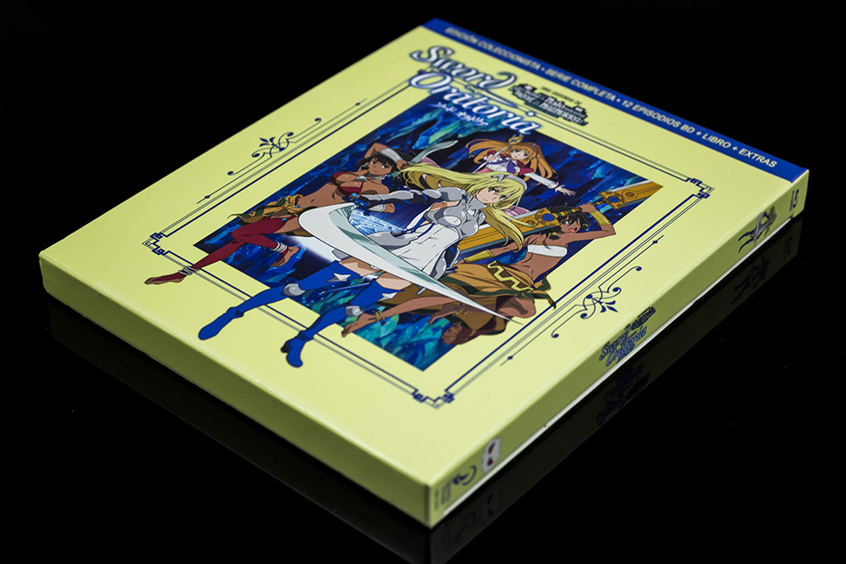 Fotografías de la edición coleccionista de la serie Sword Oratoria en Blu-ray 2