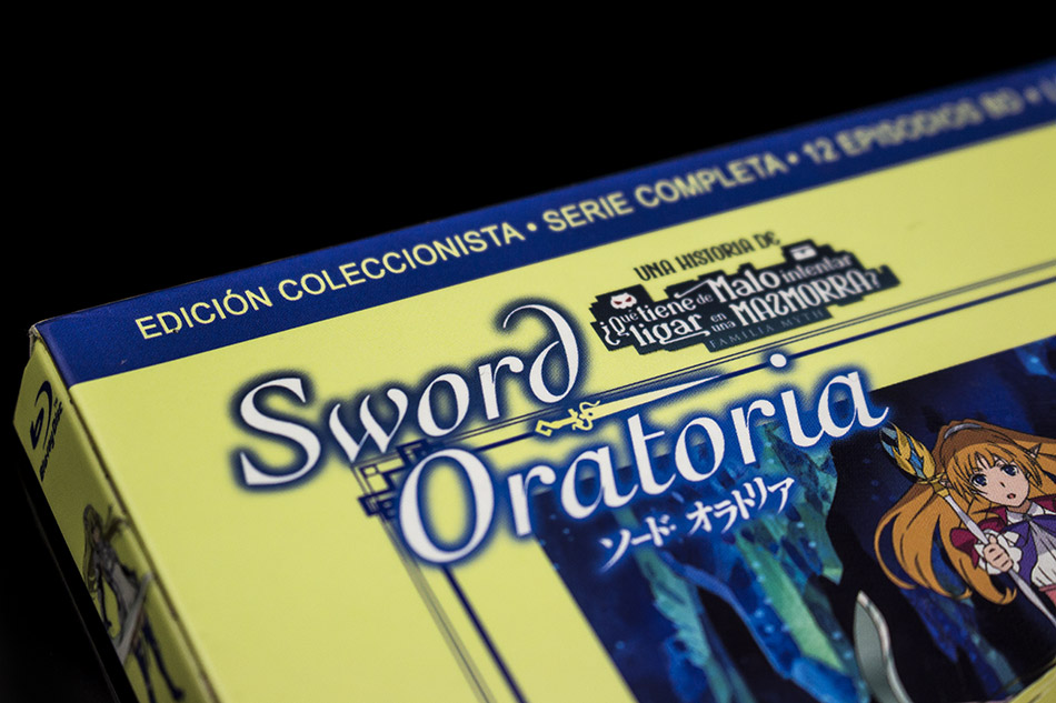 Fotografías de la edición coleccionista de la serie Sword Oratoria en Blu-ray 4