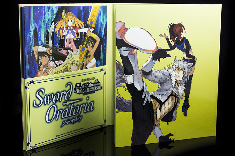 Fotografías de la edición coleccionista de la serie Sword Oratoria en Blu-ray 11