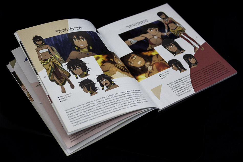 Fotografías de la edición coleccionista de la serie Sword Oratoria en Blu-ray 20