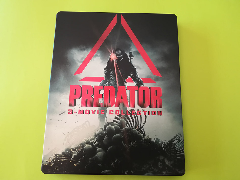 Fotografías del Steelbook con la Trilogía Predator en Blu-ray 1