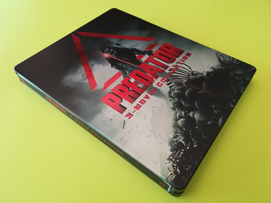 Fotografías del Steelbook con la Trilogía Predator en Blu-ray 3