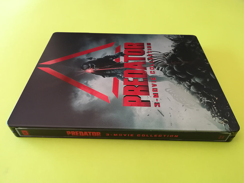 Fotografías del Steelbook con la Trilogía Predator en Blu-ray 4