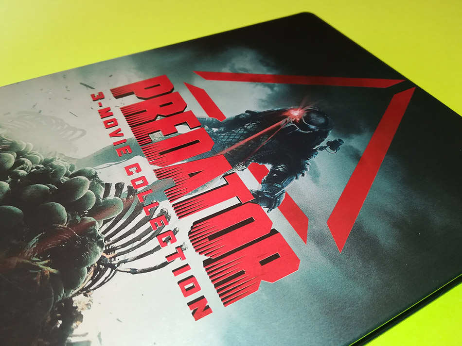 Fotografías del Steelbook con la Trilogía Predator en Blu-ray 5