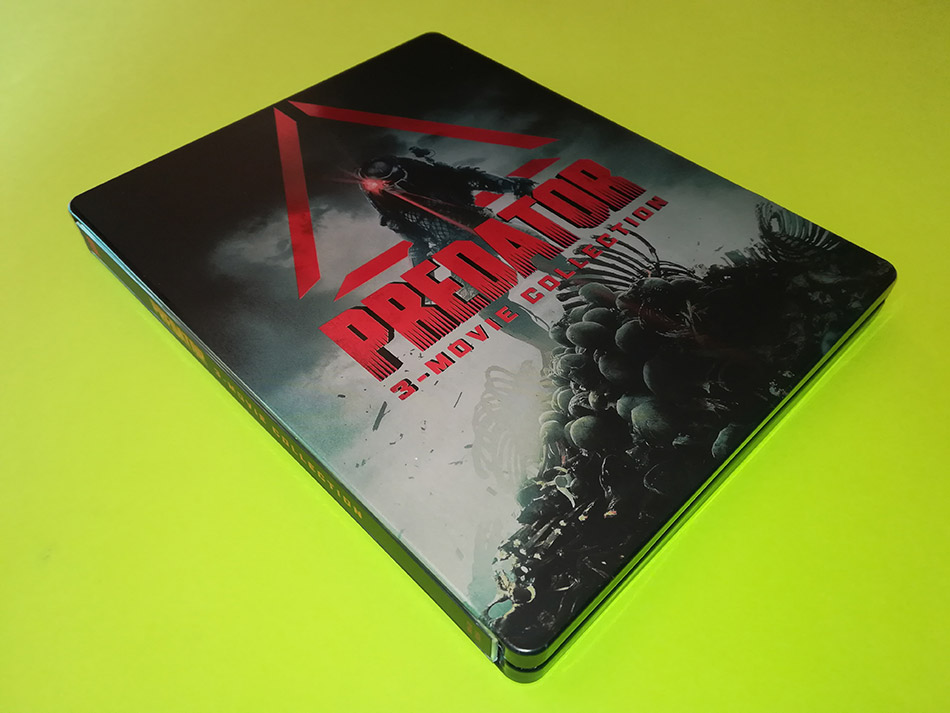 Fotografías del Steelbook con la Trilogía Predator en Blu-ray 6