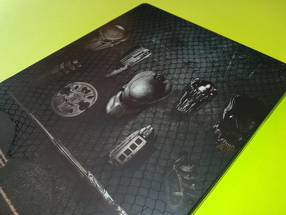 Fotografías del Steelbook con la Trilogía Predator en Blu-ray 9
