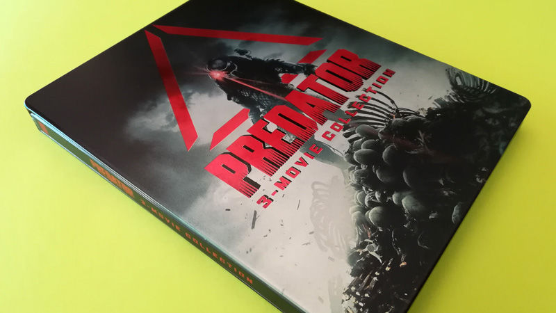 Fotografías del Steelbook con la Trilogía Predator en Blu-ray