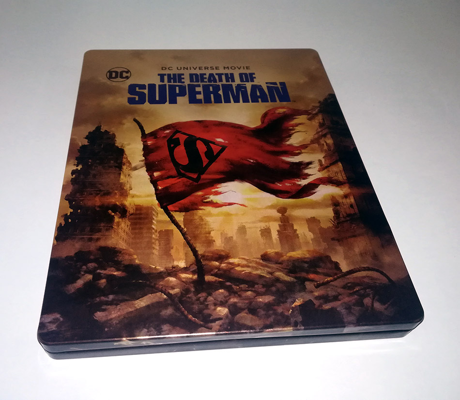 Fotografías del Steelbook de La Muerte de Superman en Blu-ray (Francia) 3