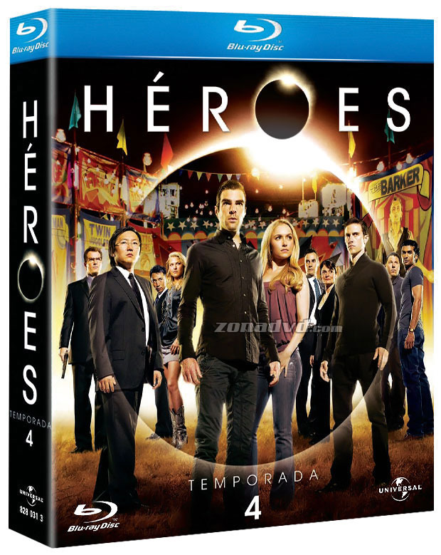 Como conseguir la serie Héroes en Blu-ray con castellano
