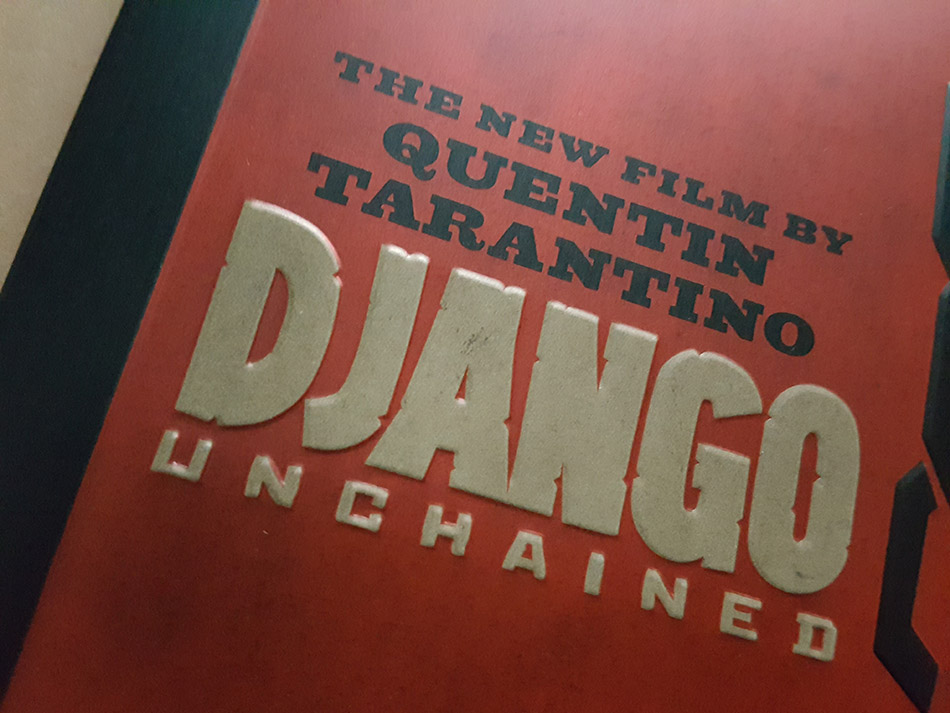 Fotografías del Steelbook de Django Desencadenado en Blu-ray con BSO 12