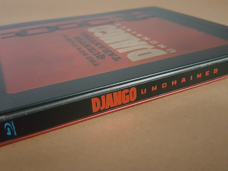 Fotografías del Steelbook de Django Desencadenado en Blu-ray con BSO 21