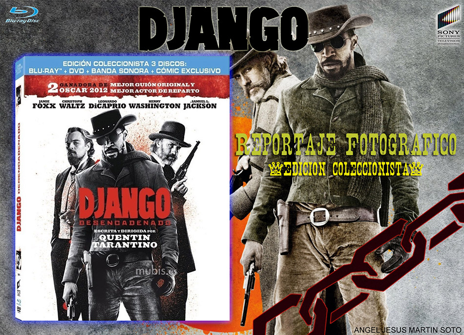 Fotografías de la edición coleccionista de Django Desencadenado en Blu-ray 1