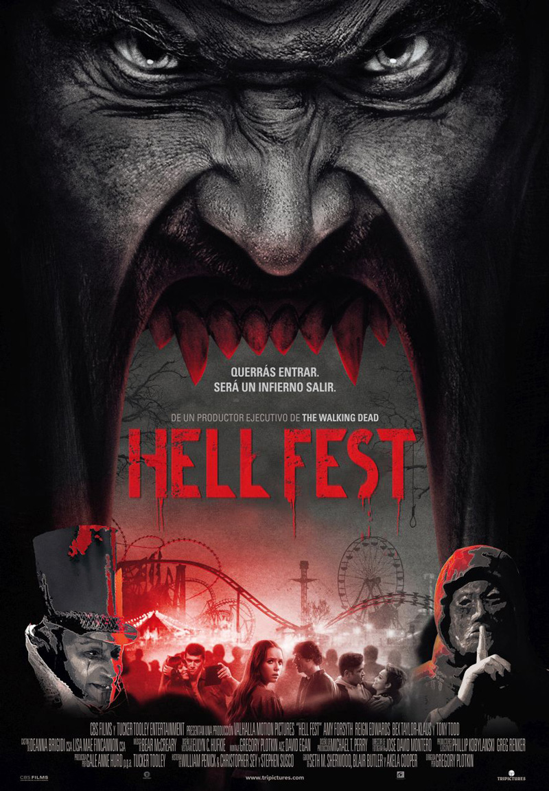 Trailer del slasher Hell Fest, dirigido por Gregory Plotkin