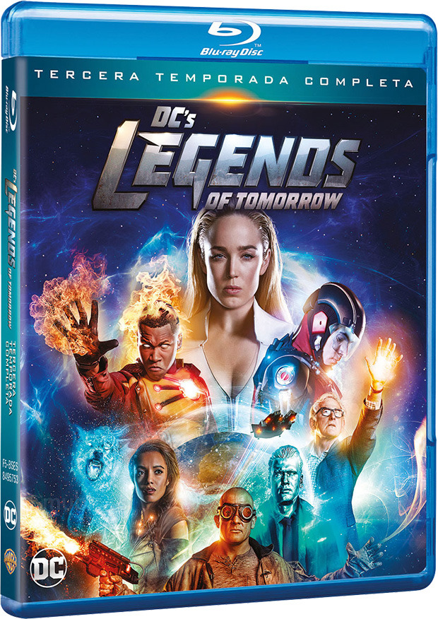 Desvelada la carátula del Blu-ray de DC Legends of Tomorrow - Tercera Temporada 1
