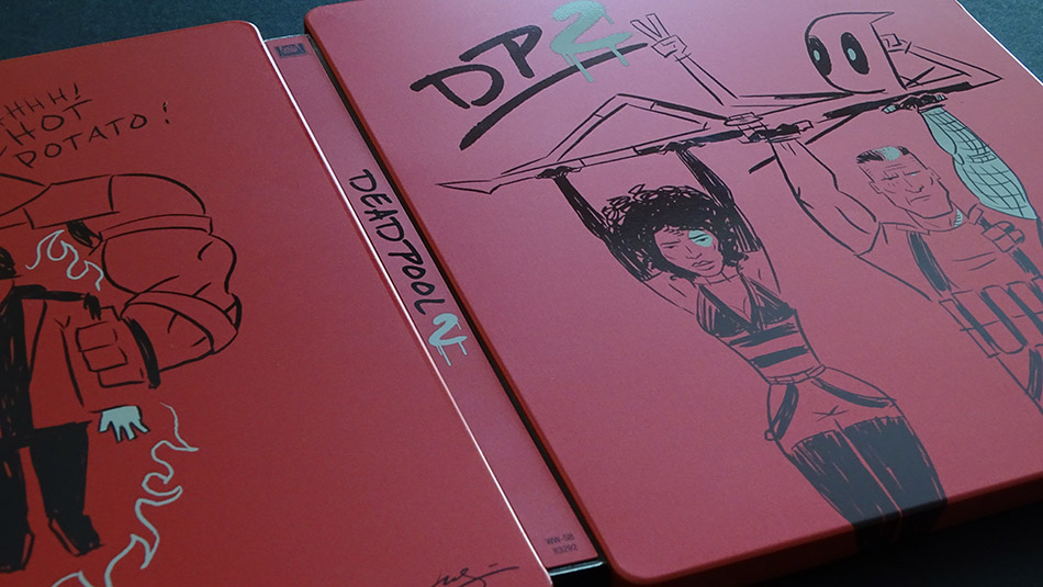 Fotografías del Steelbook de Deadpool 2 en Blu-ray 8