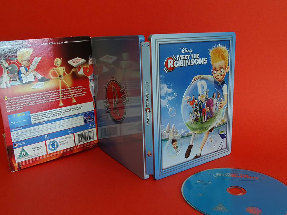 Fotografías del Steelbook de Descubriendo a los Robinsons en Blu-ray (UK) 13