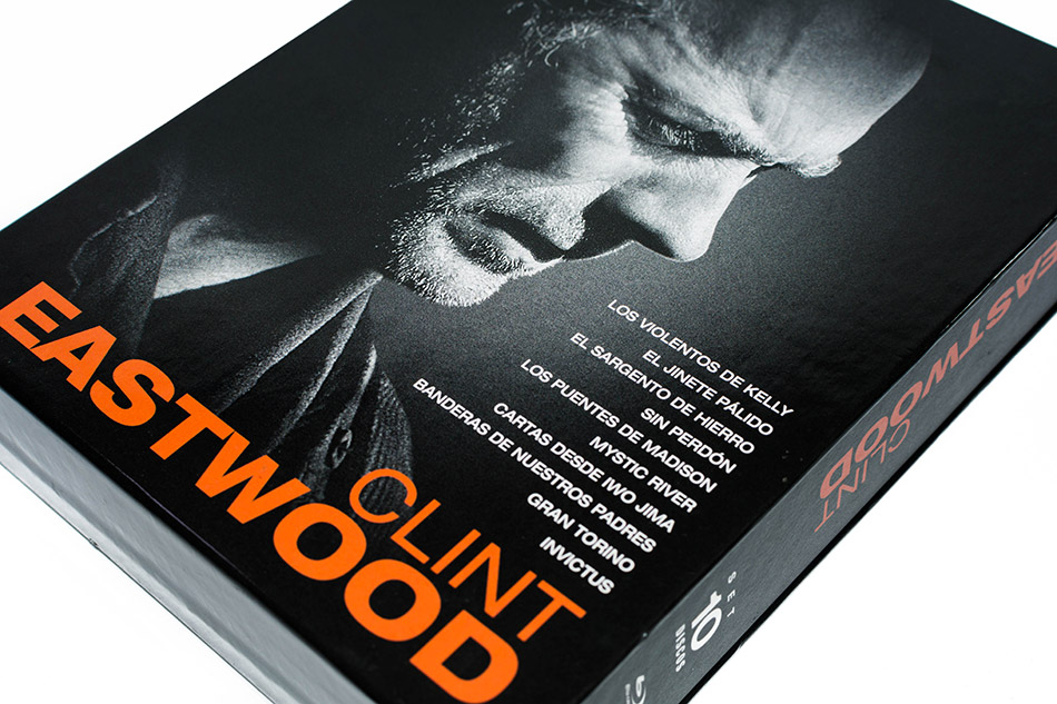 Fotografías de la Colección Clint Eastwood en formato libro en Blu-ray 2