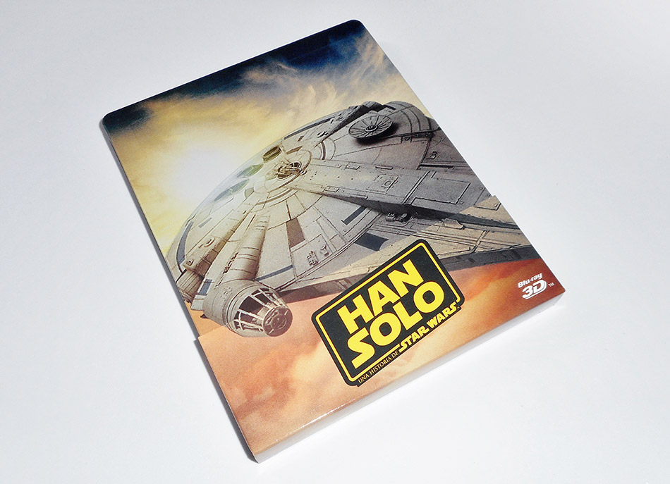 Fotografías del Steelbook de Han Solo: Una Historia de Star Wars en Blu-ray 3D y 2D 2