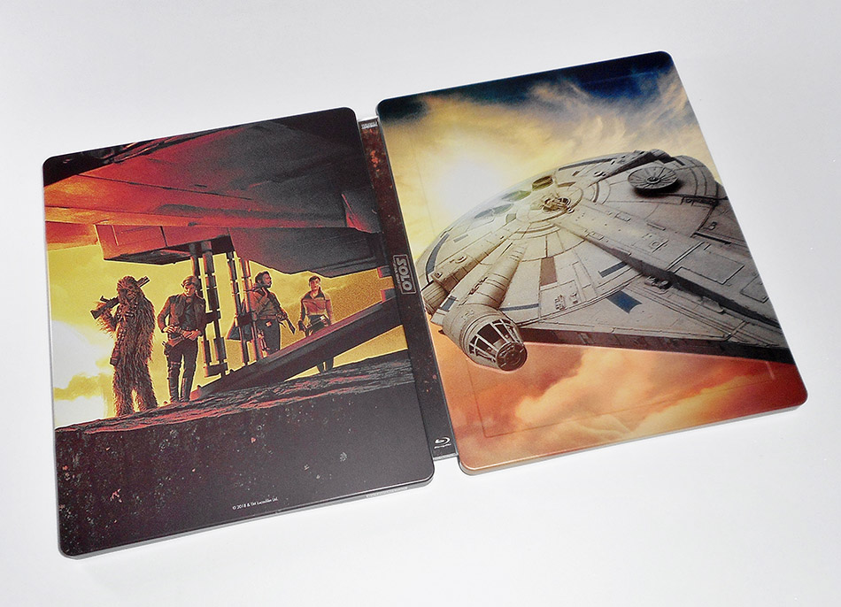 Fotografías del Steelbook de Han Solo: Una Historia de Star Wars en Blu-ray 3D y 2D 8