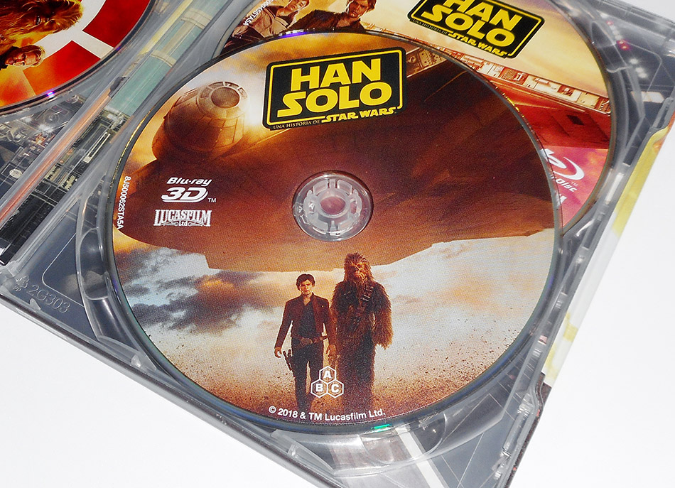 Fotografías del Steelbook de Han Solo: Una Historia de Star Wars en Blu-ray 3D y 2D 9