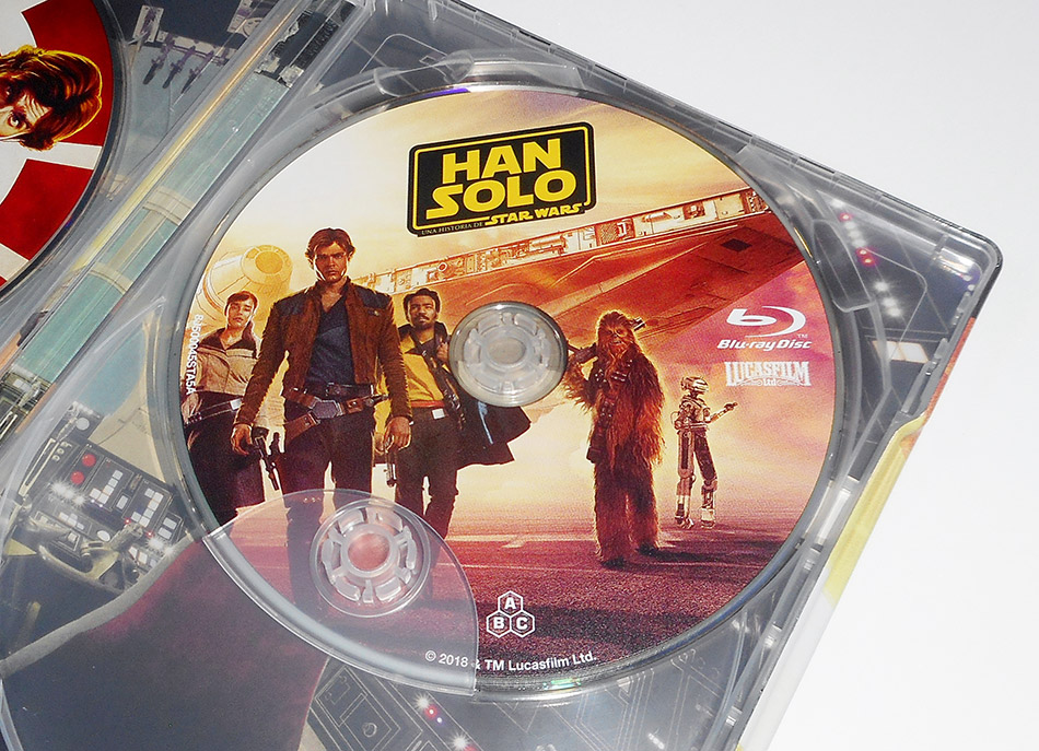 Fotografías del Steelbook de Han Solo: Una Historia de Star Wars en Blu-ray 3D y 2D 10