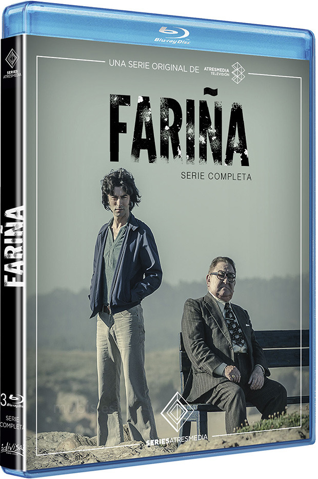 Diseño de la carátula de Fariña - Serie Completa en Blu-ray 1