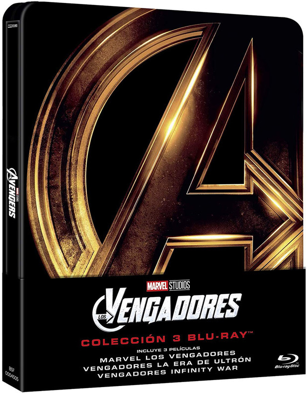 Trilogía Vengadores - Edición Metálica Blu-ray 1