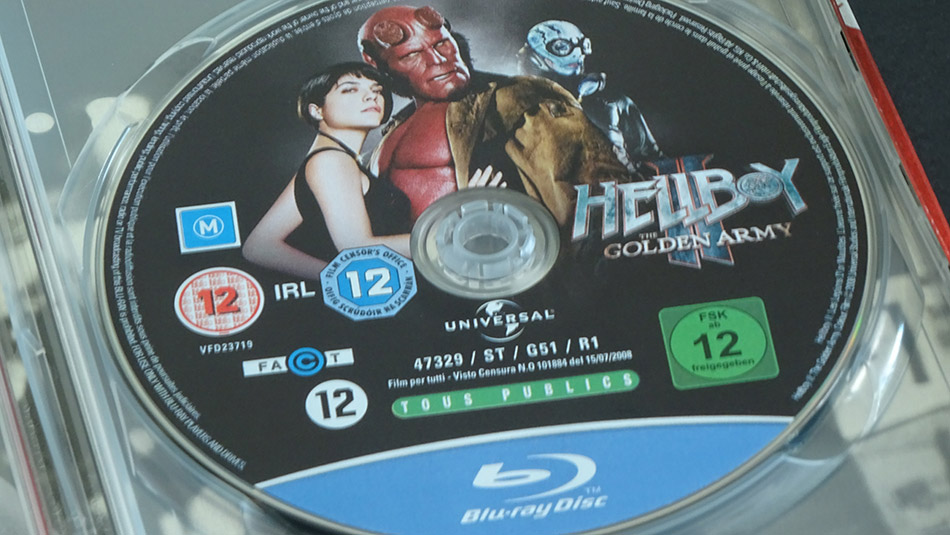 Fotografías del Steelbook Hellboy II: El Ejército Dorado en Blu-ray (UK) 15