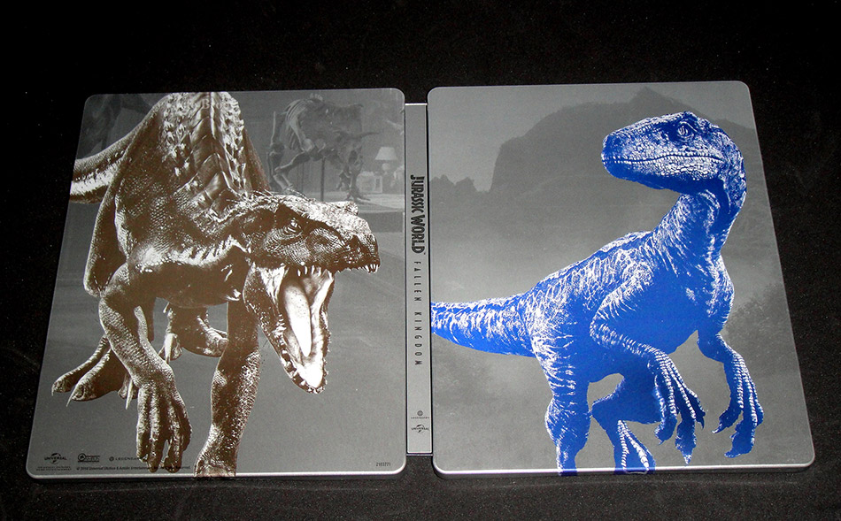 Fotografías del Steelbook 4K de Jurassic World: El Reino Caído 13