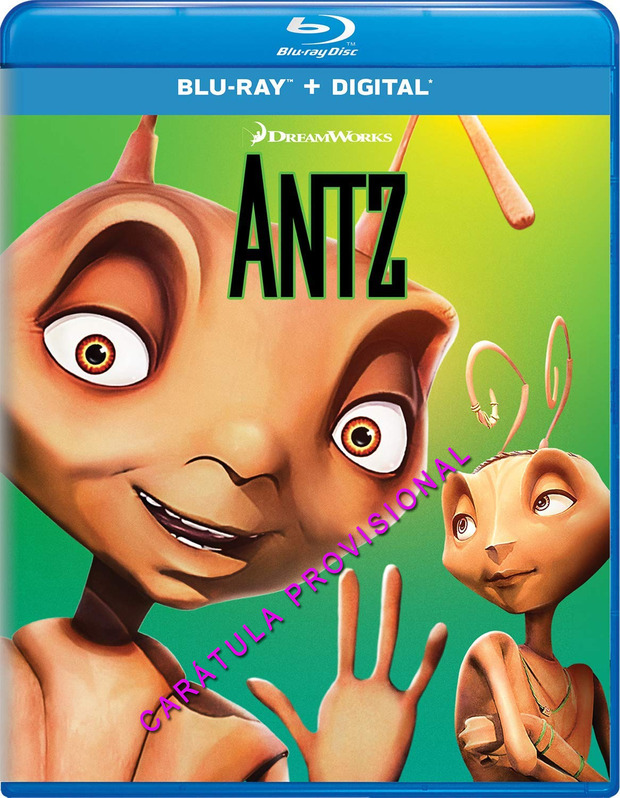 Anuncio oficial del Blu-ray de Antz (Hormigaz) 1