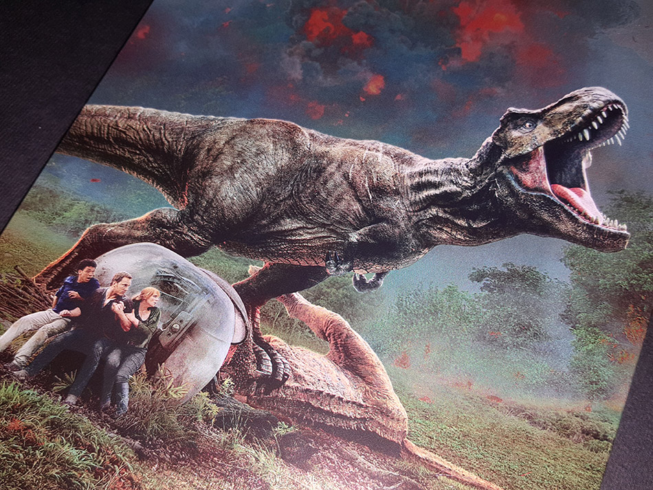  Fotografías del Steelbook de Jurassic World: El Reino Caído en Blu-ray 3D y 2D 12